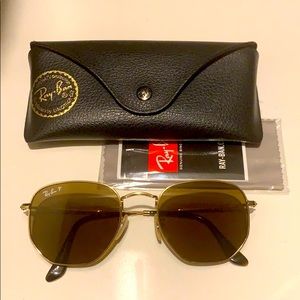 NEW Ray Ban Hexagonal Sunglasses